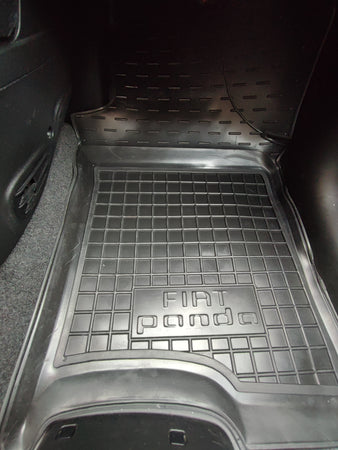 Tappetini di gomma su misura per Fiat Panda (2012+...)