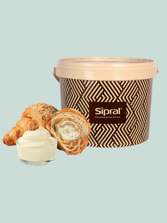Nuppy Bianca Biok – Crema Spalmabile Cioccolato Bianco – Sipral – Secchiello da 6 kg