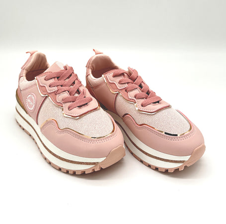 Gilly - Sneakers con zeppa e lacci