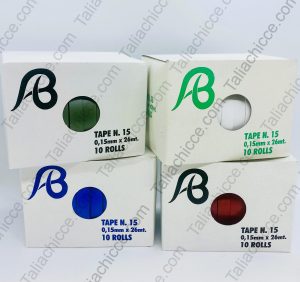 Nastro Per Pinza Legatrice Tape N. 15 Blu Alvaro Bernardoni cf.10 Rotoli