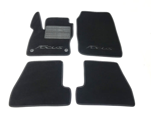 Tappetini in moquette (Velluto) Waterloo Ford Focus Mk3 (2011-2018)