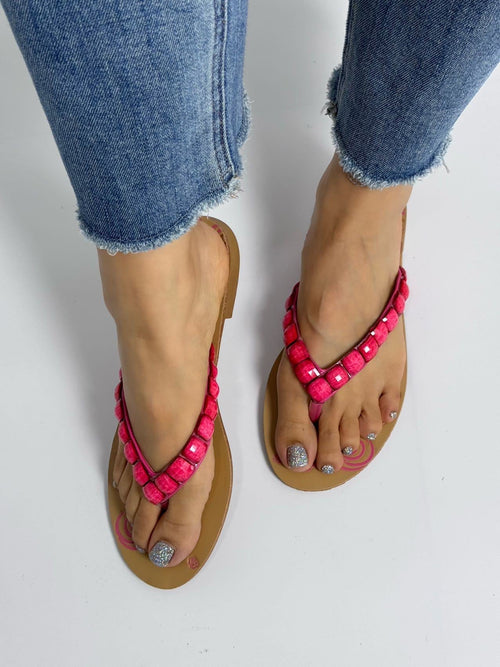 Evelyn - Infradito con pietre