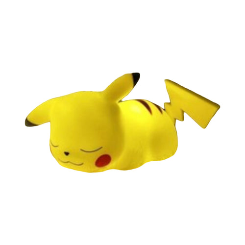 Lampada Pikachu Addormentato, Luce Notturna a Forma di Personaggio Pokemon, Colore Giallo