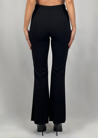 Pantalone Vicolo a zampa effeto leggins