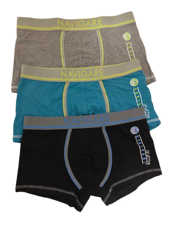 3 Pezzi boxer uomo navigare taglia m art 622z