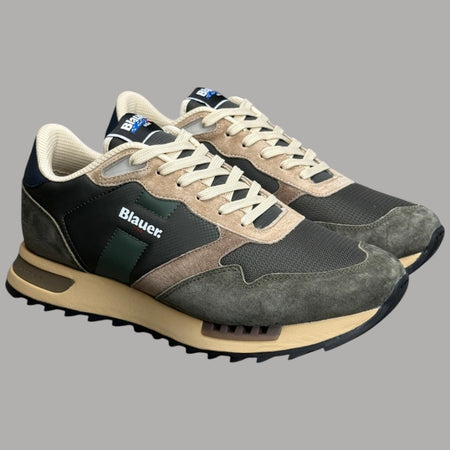 BLAUER sneakers militare blu Ryder01- F5RYDER01/NYN