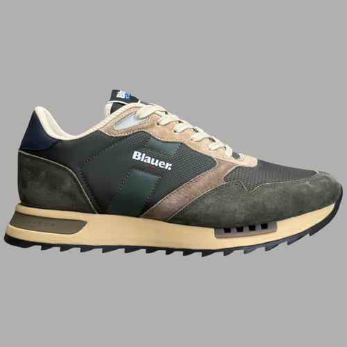 BLAUER sneakers militare blu Ryder01- F5RYDER01/NYN