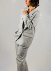 Pantalone Vicolo grigio con punti luce