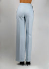 Pantalone Vicolo  lino azzurro