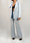 Pantalone Vicolo  lino azzurro