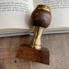 Timbro Ex Libris Fiori su Libro - 30x40 mm