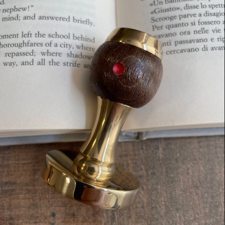 Timbro Ex Libris il Faro - d. 40 mm
