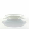 Servizio tavola 18pz PLUS PLATIN LINE in porcellana By Weissestal