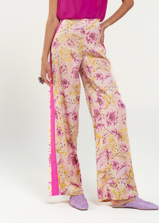 Pantalone Artigli stampato+banda unita.