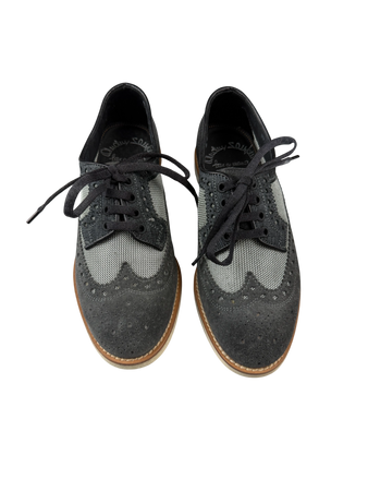 Scarpa uomo Santoni - Derby Brogue Rondine