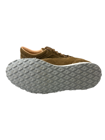 Scarpa Uomo Santoni - Sneacker Scamosciate colore blu suola gomma bianca