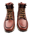 Scarpa Uomo Santoni - Scarponcino Stringato in Pelle