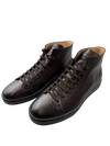 Scarpa Santoni Uomo - Sneacker Alte in Pelle