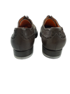 Scarpa Uomo Santoni - Derby Stringate Brogue Rondine Pelle testa di moro