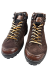 Scarpa Uomo Santoni - Scarponcino in pelle scamosciata Testa di moro