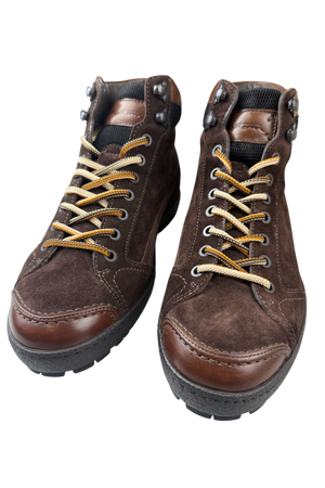 Scarpa Uomo Santoni - Scarponcino in pelle scamosciata Testa di moro