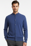 Cardigan uomo Navy Blu - Maglia con bottoni
