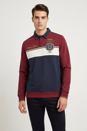 Polo uomo Aeronautica Militare - maniche lunghe