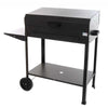 Barbecue a carbonella Polifemo griglia regolabile con ruote e tappo Made in Italy