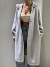 Cappotto Calotta Iimbottito lungo