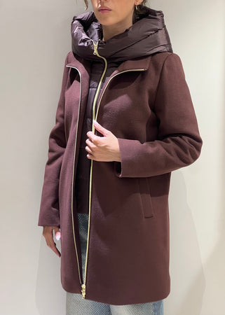 Cappotto Bacio Iimbottito lungo
