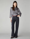 PANTALONE IN DENIM NERO