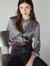PANTALONE IN DENIM NERO
