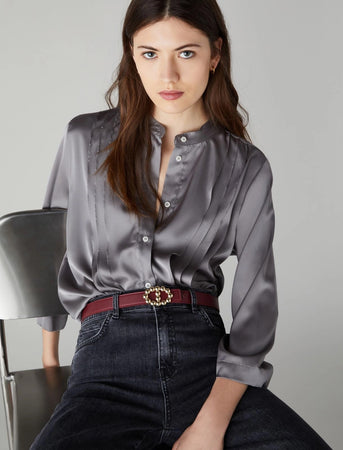 PANTALONE IN DENIM NERO