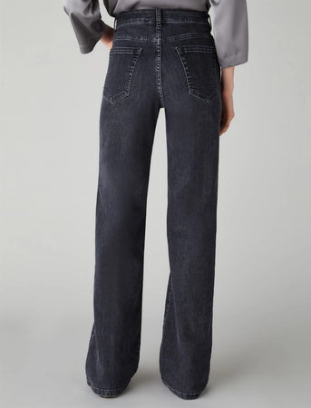PANTALONE IN DENIM NERO