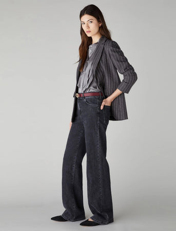 PANTALONE IN DENIM NERO