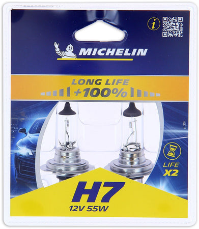 MICHELIN Life + 50% 2 H7 12V 55W