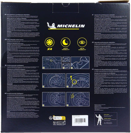 MICHELIN 4 cerchi 16 cromati NVS42