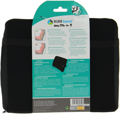 Cuscino lombare ergonomico KINE TRAVEL
