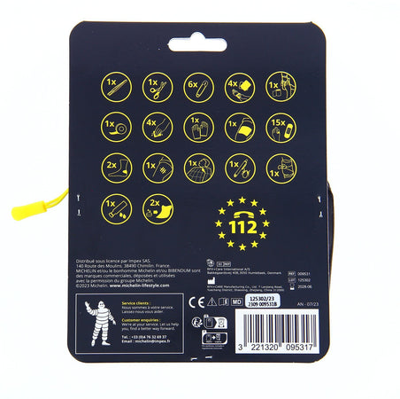 Ricreazione del kit di pronto soccorso MICHELIN. 44 pezzi