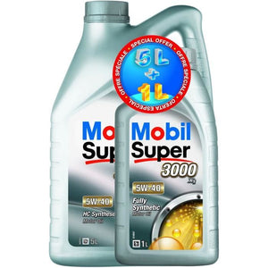MOBIL Olio sintetico per motore per autovetture S3000 - 5W40 - 5 + 1 L