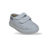 Sneakers Bambina Bianco Sangallo VUL-LADI con Velcro – Scarpe Casual Scuola Taglie 21-30