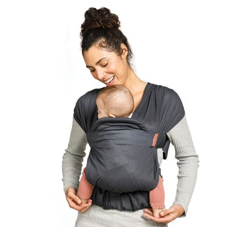 Baby Porte Infantino Hug & Cuddle - da indossare - 3-11,8 kg - Sistema della sciarpa Portage - Nascita