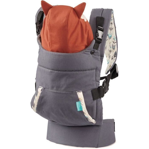 INFANTINO Cuddle Up Fox Marsupio - 2 modalità: fronte ventrale e dorsale