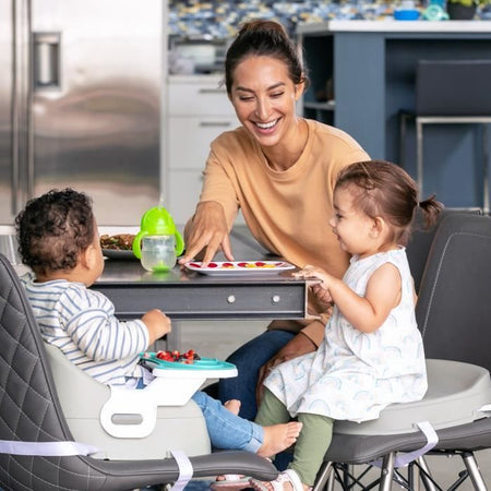 Sezione di riabilitazione del pasto Infantino Duo Deo 4 in 1