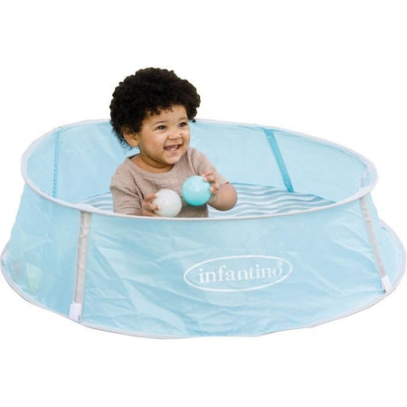 Piscina di palline evolutiva 3 in 1 con tettoia anti UV e zanzariera - INFANTINO - 303127
