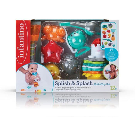 Set da bagno INFANTINO 17 pezzi