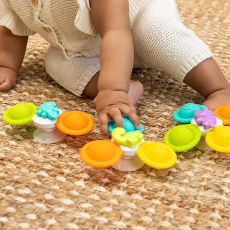 Set 3 trottole - INFANTINO - 305289 - Silicone