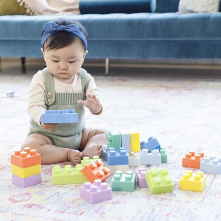 I miei primi mattoni infantino flessibili - 25 pezzi