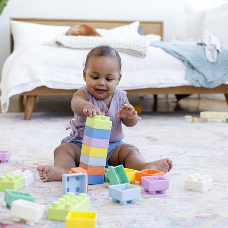 I miei primi mattoni infantino flessibili - 25 pezzi