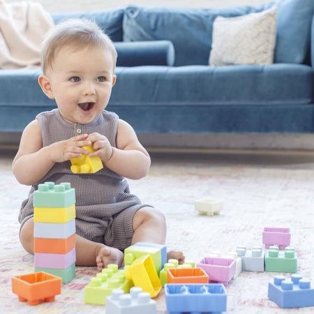 I miei primi mattoni infantino flessibili - 25 pezzi